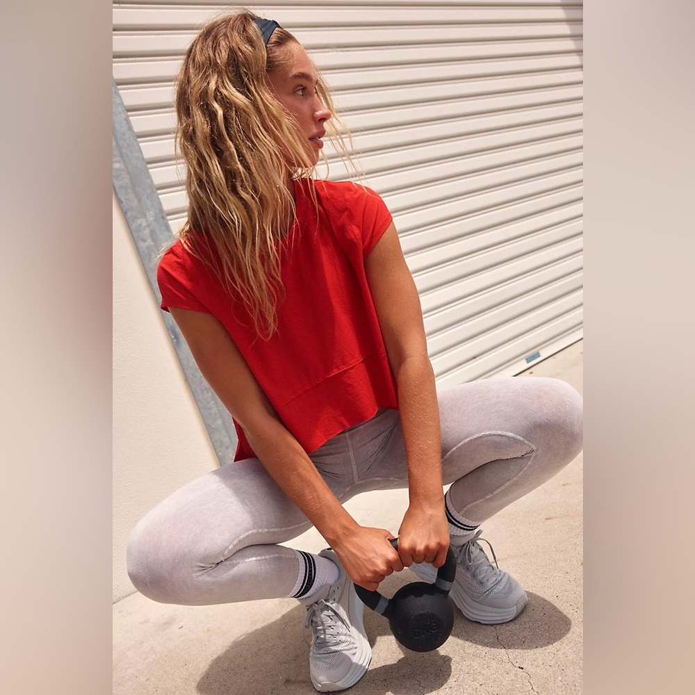Free People Tempo Short-Sleeve Tee